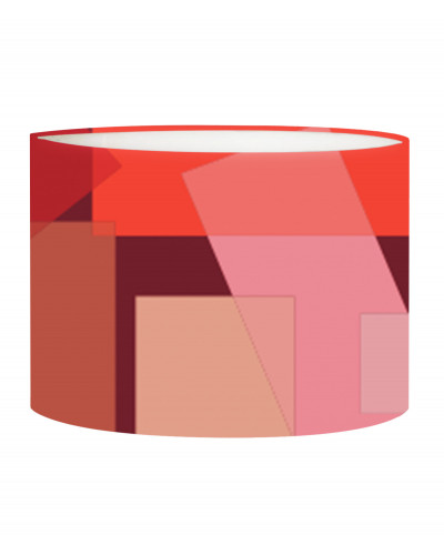 Art Deco Shade Red