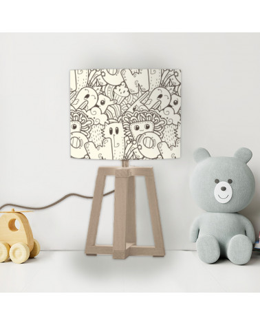 Doodle Party Bedside Shade