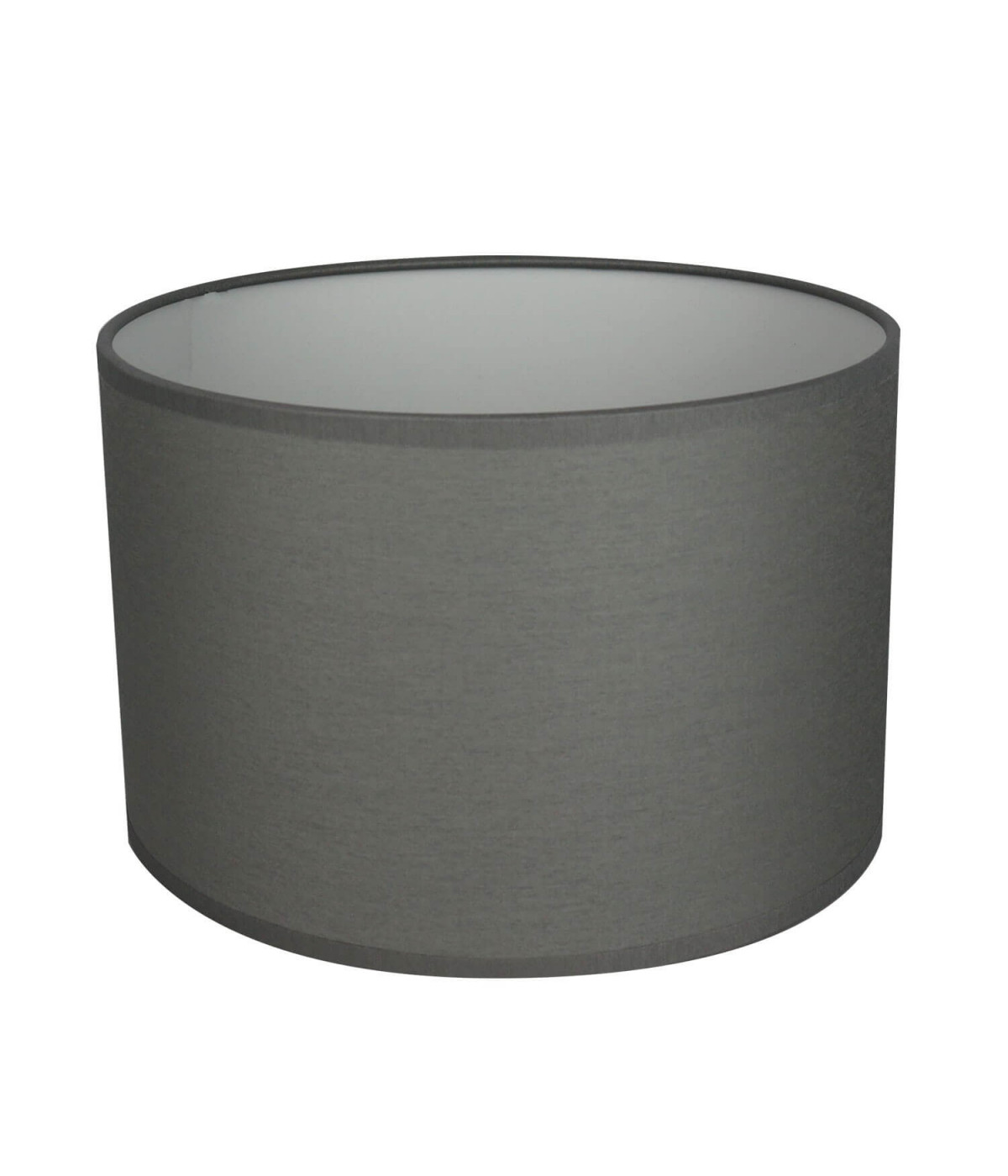 Medium Gray Round Lampshade