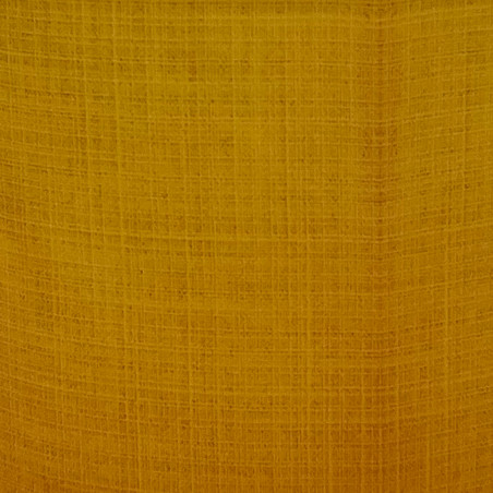 Paralume giallo effetto lino