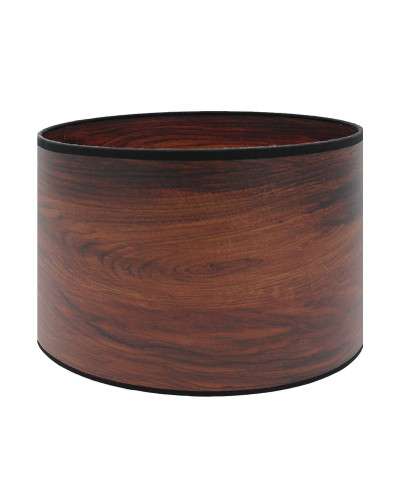 Wood effect lampshade Cocobolo