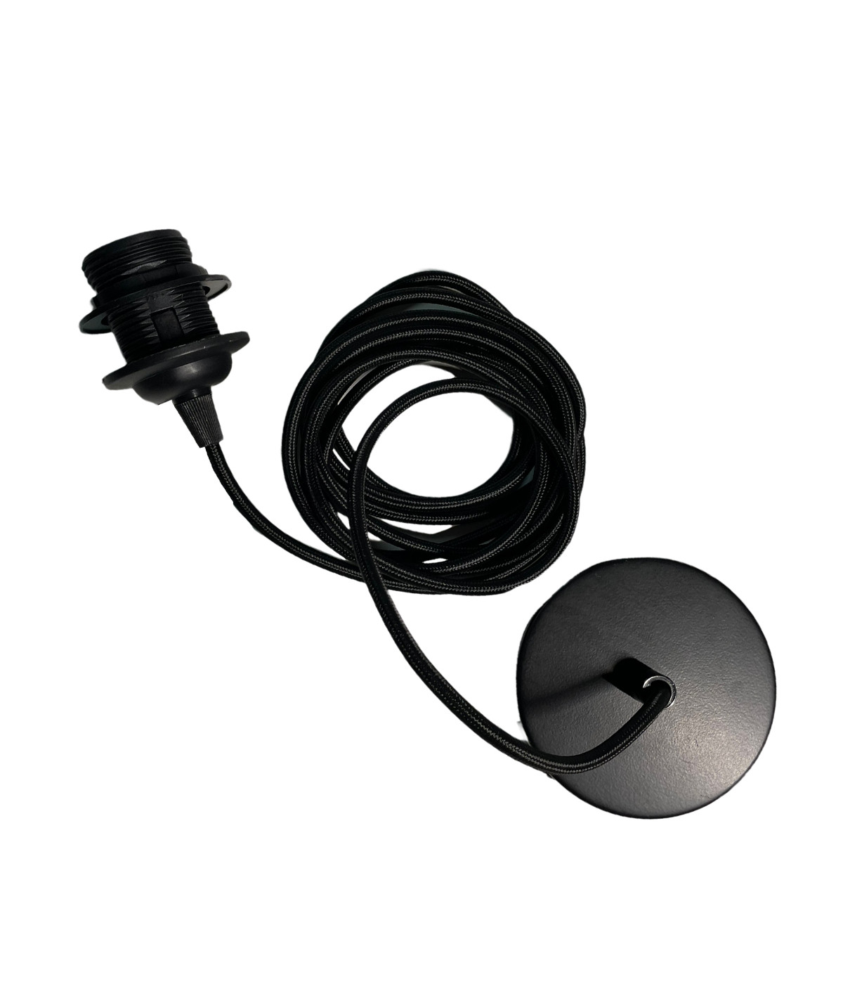 Cable de suspensión negro 3m - Cable Chandelier 