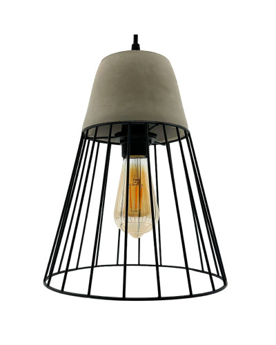 Cage Beton suspension lamp