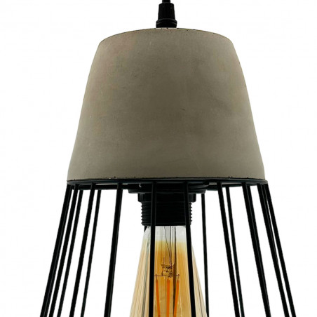 Cage Beton suspension lamp