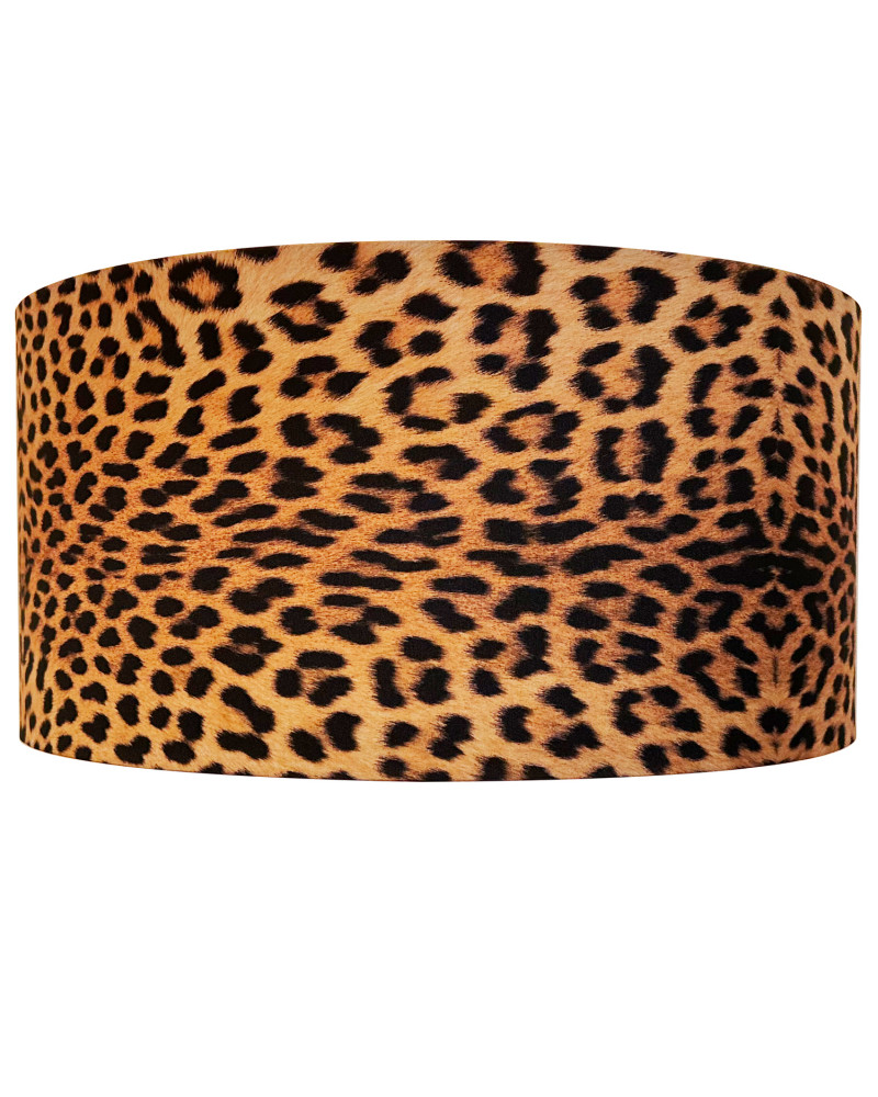 Pantalla lámpara leopardo