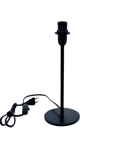 Supporto per lampada nero H:22cm