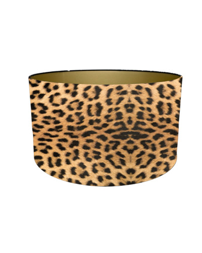 Lámpara de pie de leopardo