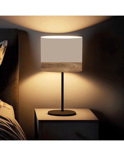 Boobby Taupe Table Lamp