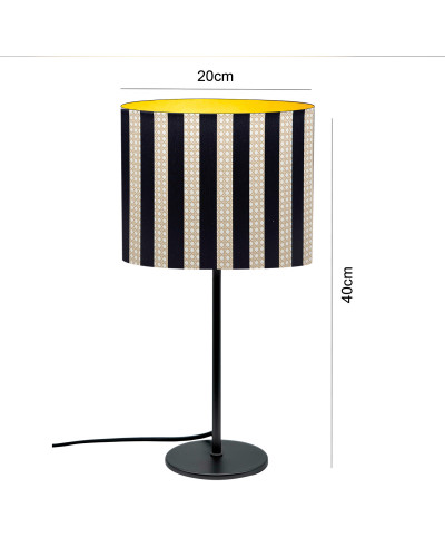 Cannage Table Lamp
