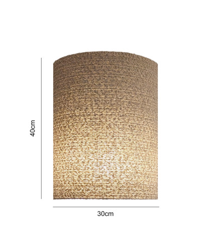 Bouclette Natural Floor Lamp