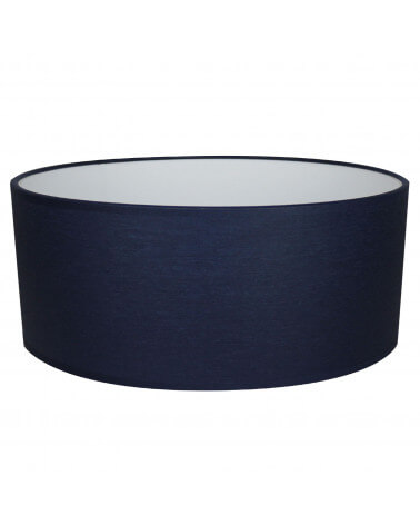 Oval shade Navy blue