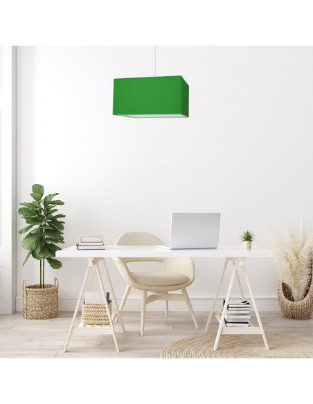 Electric green rectangle shade