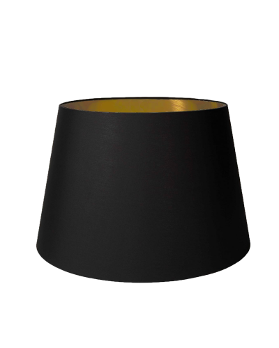 Black & Gold Conical Shade