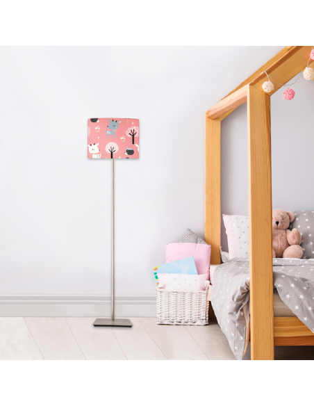 Kinder-Stehlampenschirm Rennes Soft Pink