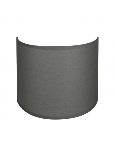 medium gray round wall light