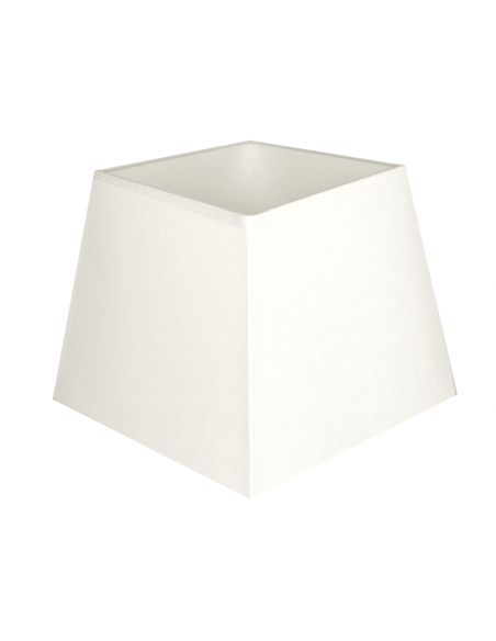 Pyramidenförmiger quadratischer Lampenschirm Off-White