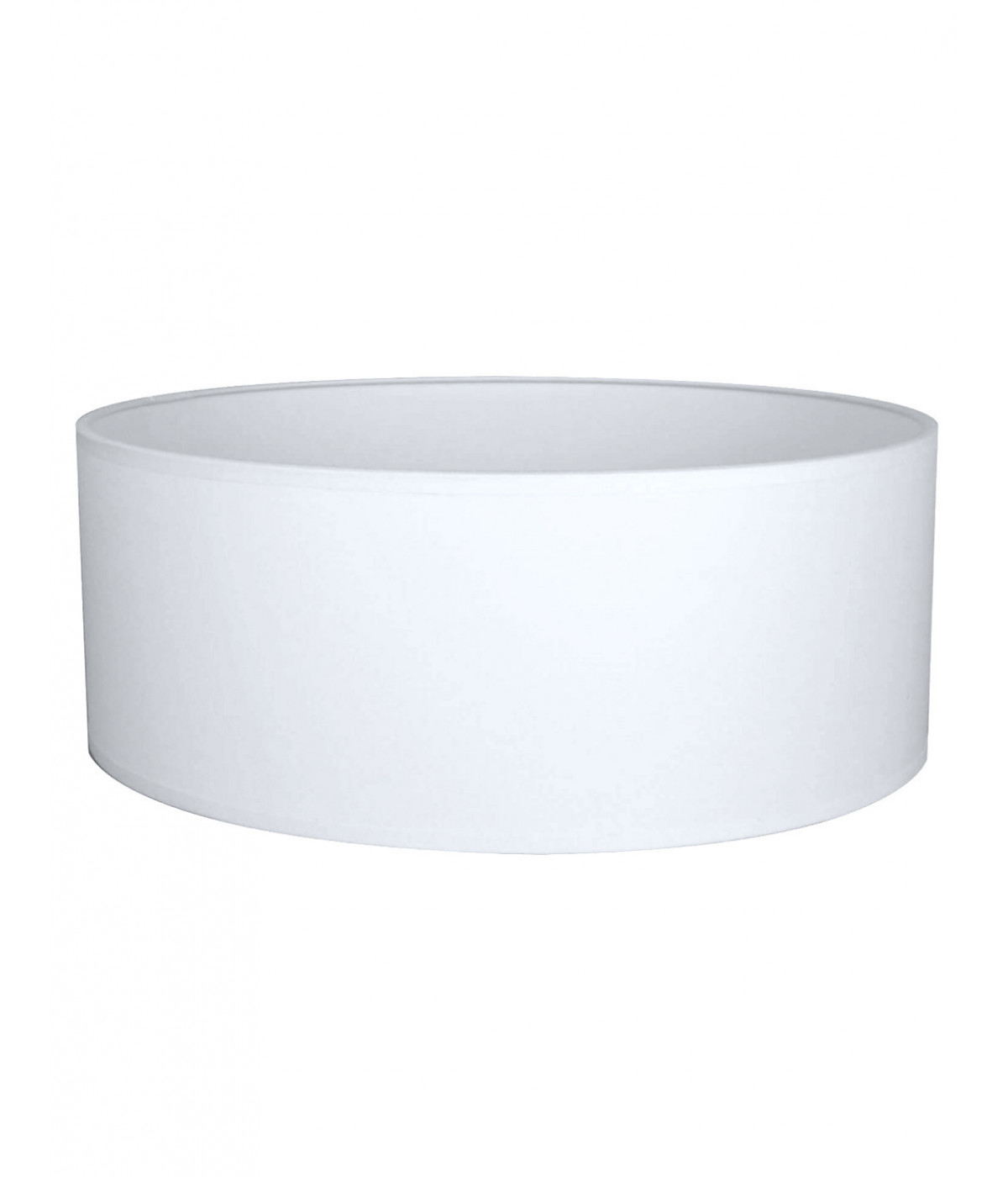 White oval shade