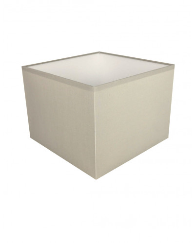 Light taupe square lampshade