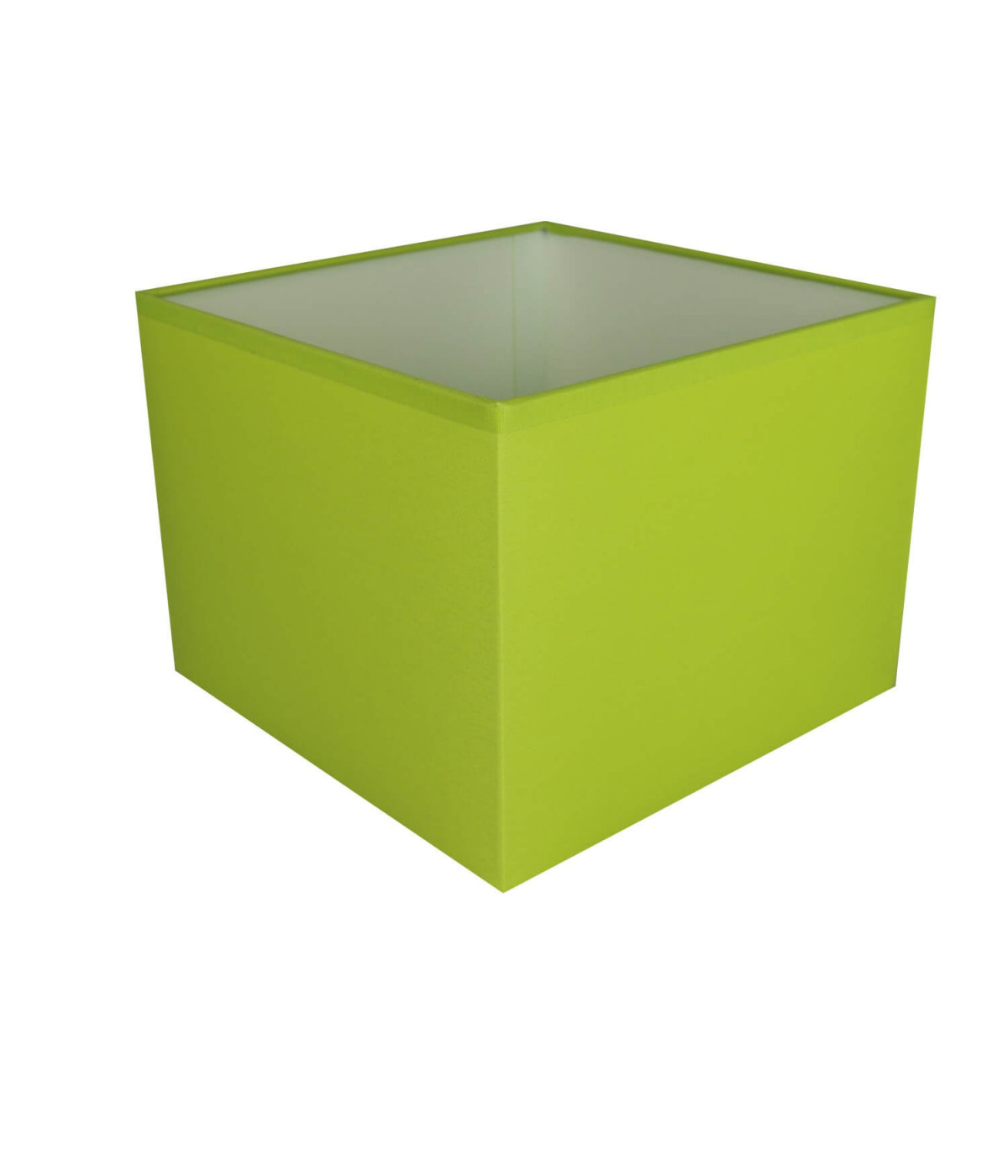 Apple green square lampshade