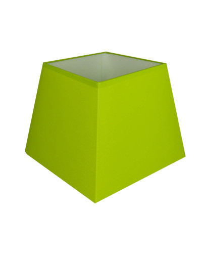 Pantalla piramidal cuadrada verde manzana