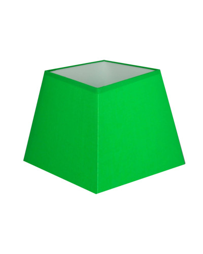 Paralume a piramide quadrata Verde elettrico