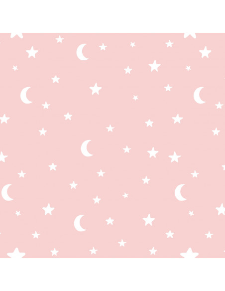 Lámpara colgante infantil Pink Moon